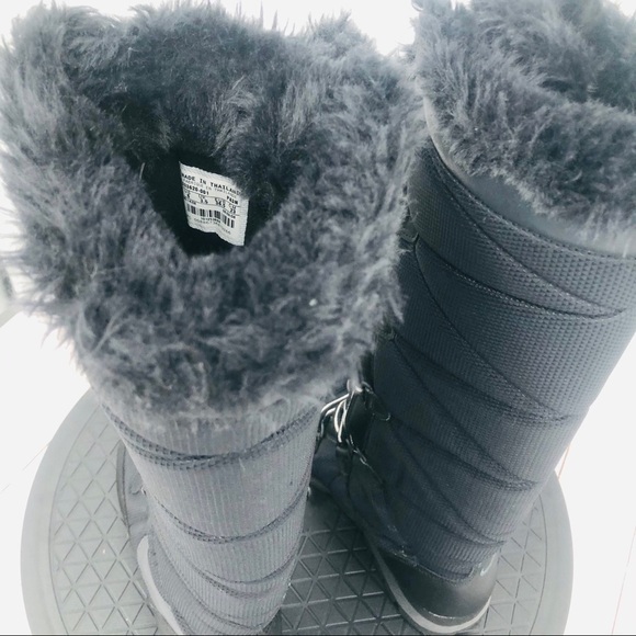 Nike women’s hi 3 Black‎ winter lace up boots 6 - Picture 8 of 11